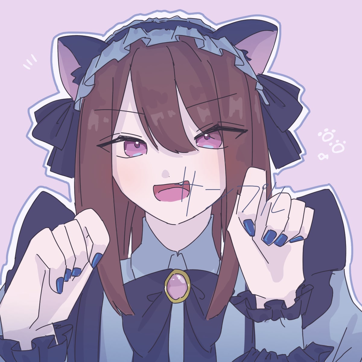 病み可愛い女の子のアイコン描きます 量産、地雷系女子さんで新しいアイコンが欲しい貴方へ！ イメージ2
