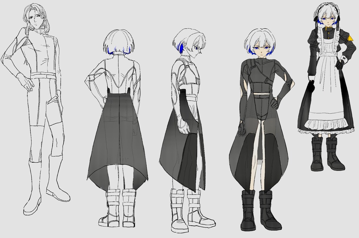 用途考慮で詳細にキャラクターをデザインします 用途に沿ったキャラクターデザイン承ります！ イメージ2