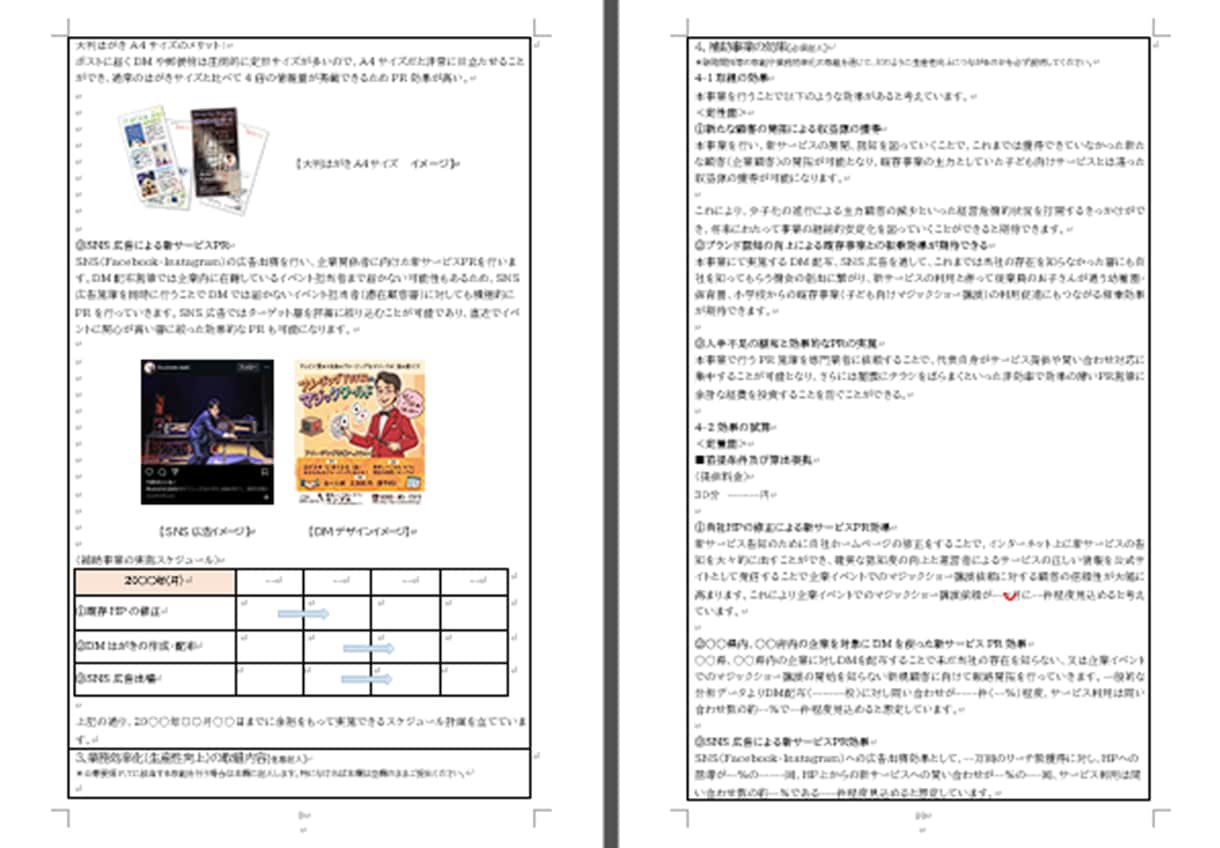 出張イベント★持続化補助金採択書類をお譲りします 採択済みの事業計画書を【テンプレート】としても利用できます！ イメージ5