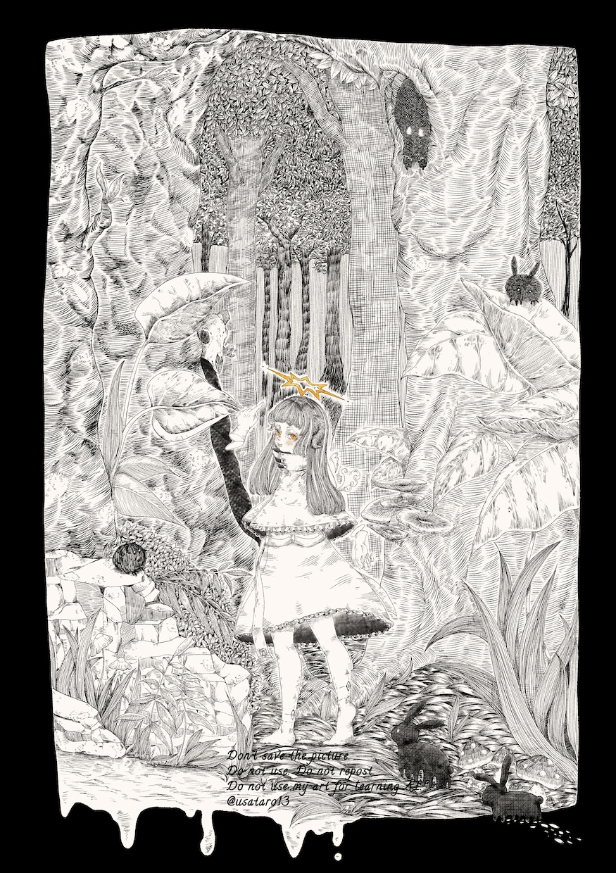 細やかで目を引くイラストを描きます 表紙やMV、グッズなど商用利用に特化した商品です イメージ7