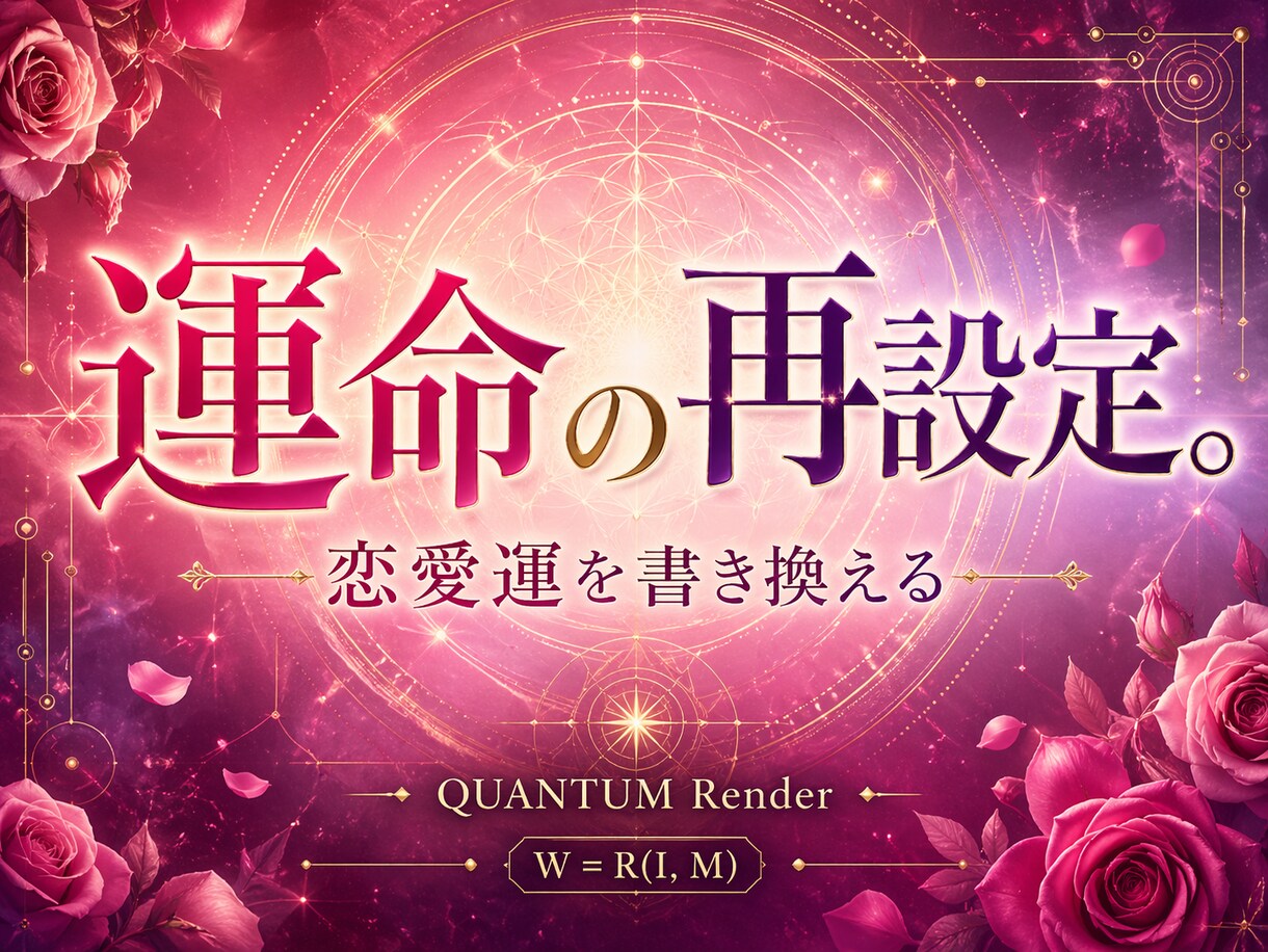 量子物理学で【恋愛運】引き寄せモードに書き換えます 高次元意識で開運。恋愛成就・恋人引き寄せ・復縁・縁切り イメージ9