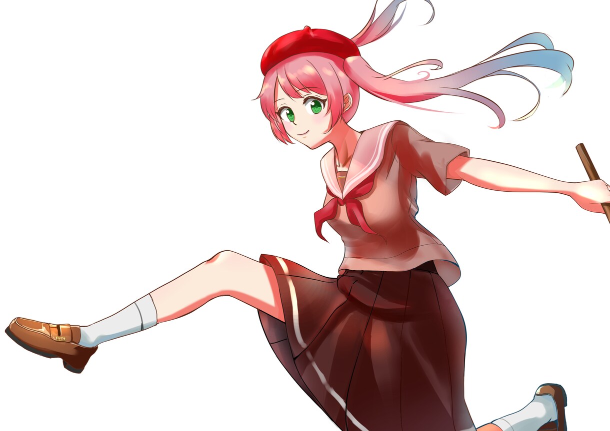 アニメ系女の子イラスト描きます！ます イラスト系専門学校卒の経験を活かし、真摯に対応します！ イメージ2