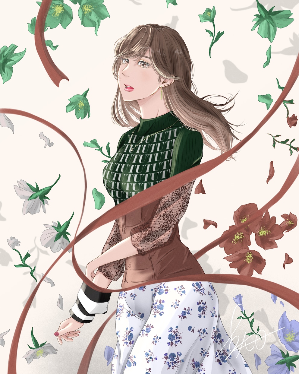 オーダーメイドで世界に1枚のイラストを描きます アイコンやプレゼント、雑誌などへの利用OK イメージ2