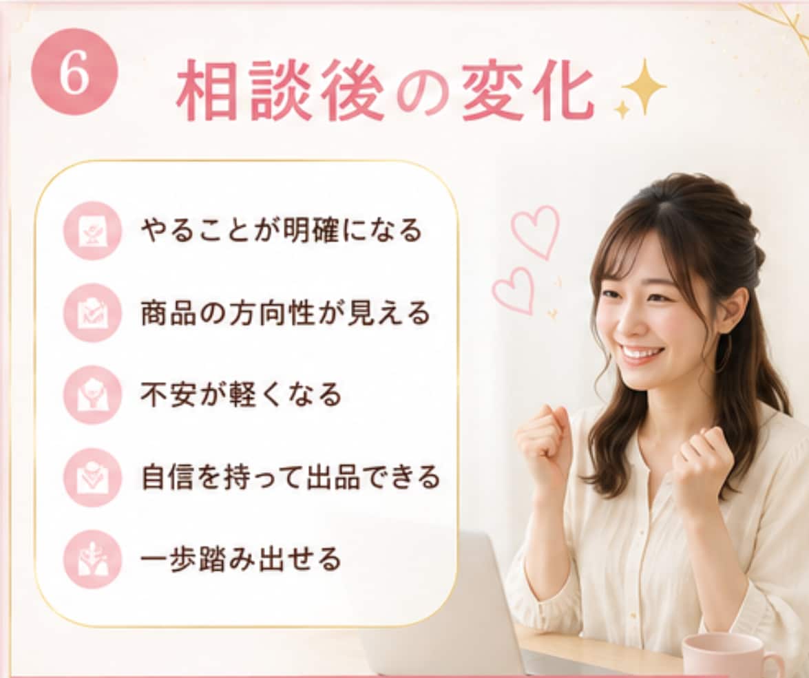 ぶっちゃけ☆ココナラ出品の不安疑問お聞きします 【販売500件超】副業/初心者/スマホ1台/お悩み相談室 イメージ6