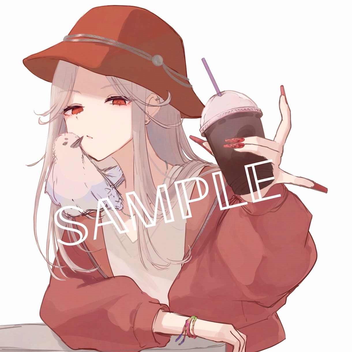 オリジナルイラスト制作します SNSアイコン/立ち絵/サムネイルなど︎✿ イメージ5