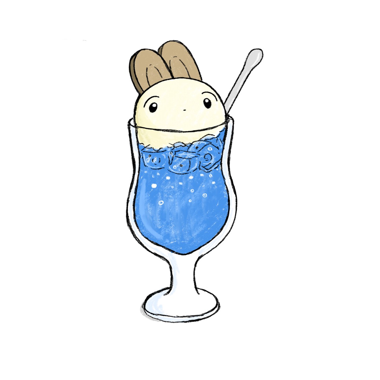 ゆる〜い、かわいい〜、SNSアイコン描きます アイコンをゆるゆるイラストに変えませんか？ イメージ3