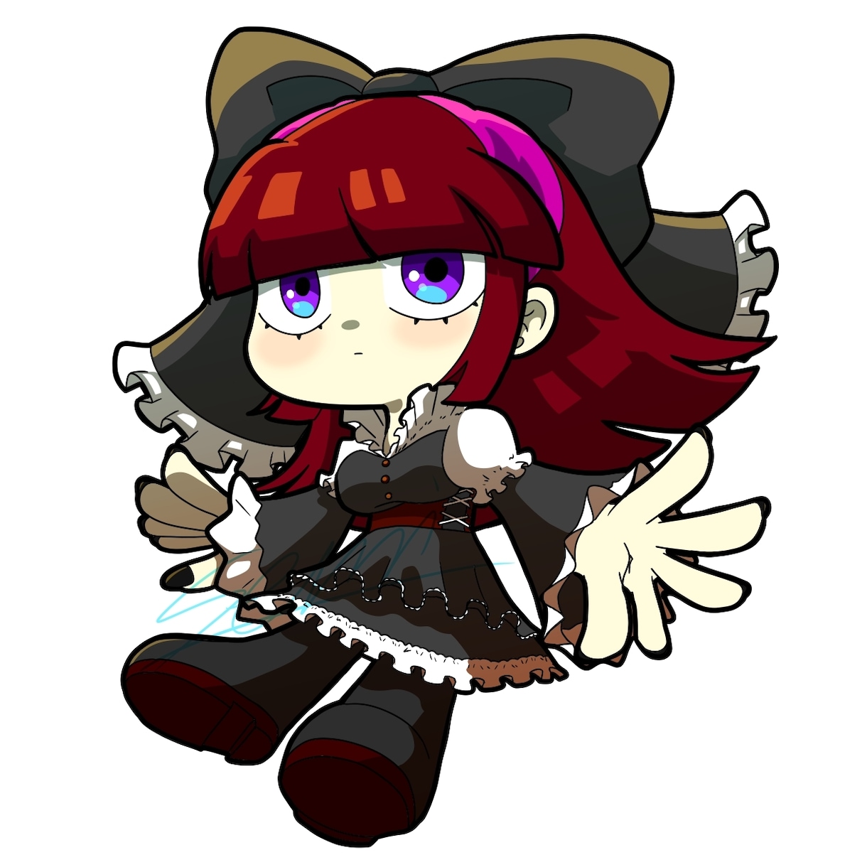 SDキャライラスト描きます 配信やSNSアイコンにおススメのシンプルSDイラスト！ イメージ2