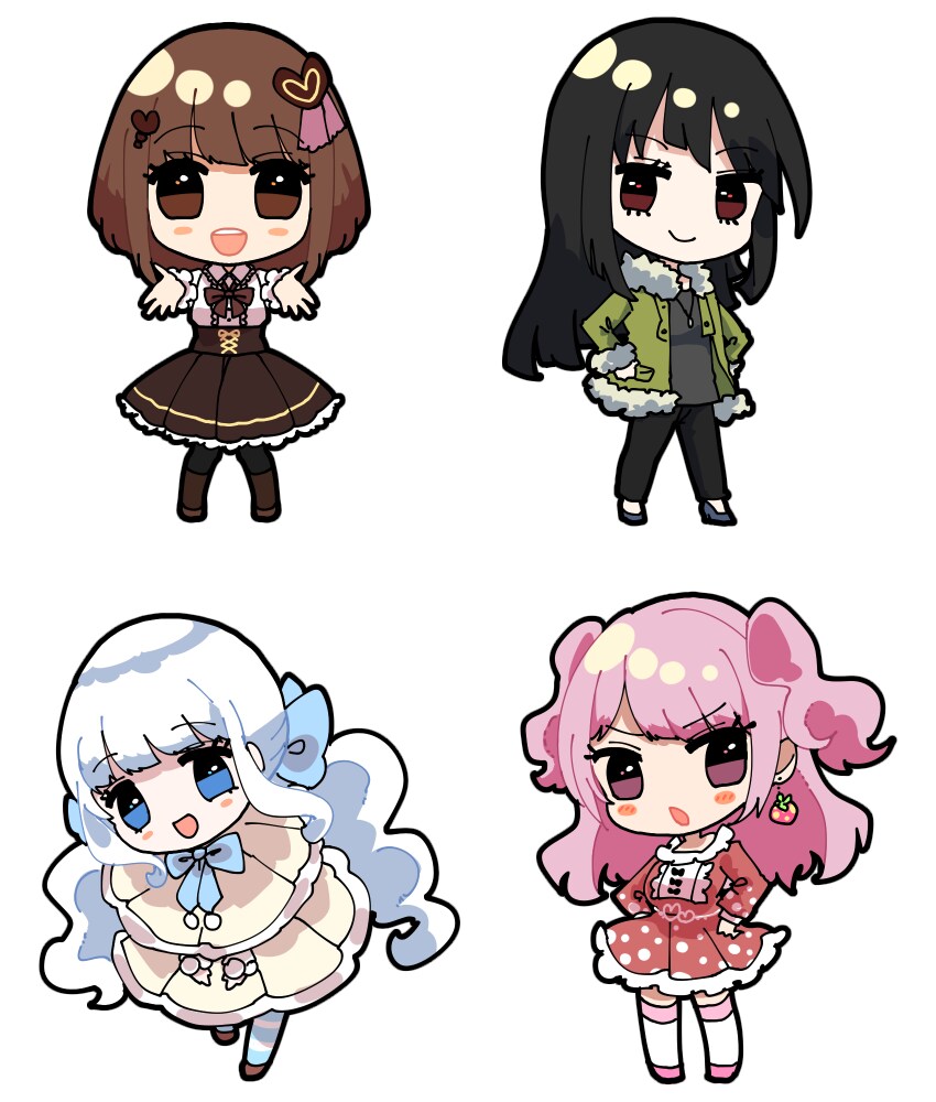 SD/デフォルメイラスト制作します SNSアイコンやグッズにも/お気軽にご相談ください！ イメージ3