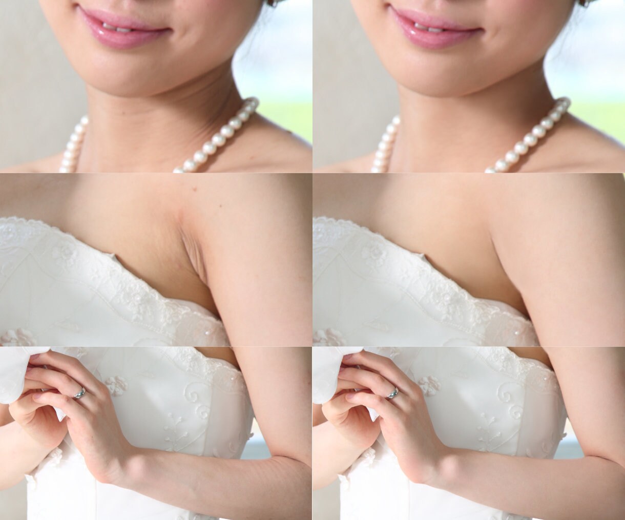 美しさを更に引き立てるウェディング写真にいたします 記憶に残る特別な一日をより美しく。結婚式の写真修正サービス イメージ4