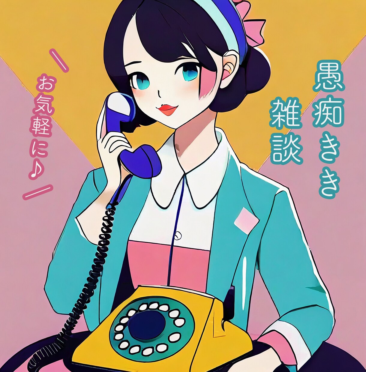 ゆるっと楽しくお話♪たわいない話・愚痴ききます 現役ウグイス嬢・DJのたなが〜るをあなたのお友達に！ イメージ1