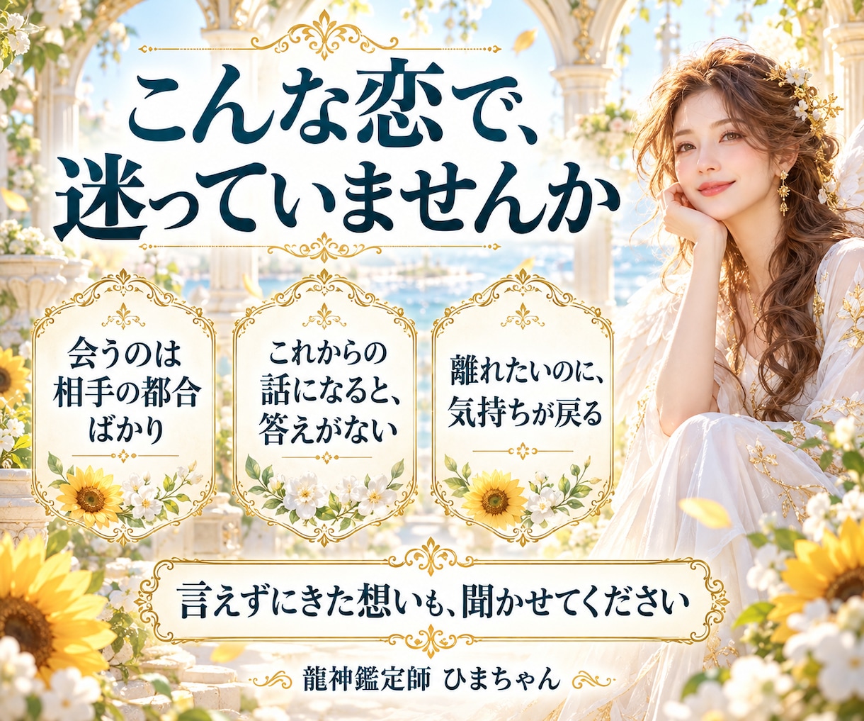霊視｜不倫・複雑恋愛の本音と進まない理由を占います 好きと言うのに動かない｜相手の気持ちと今の接し方を読みます イメージ2