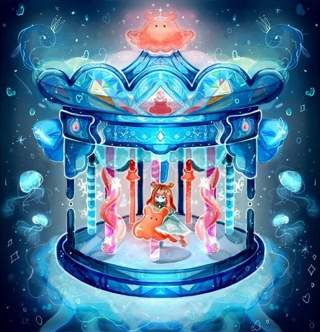 イラスト、MV動画のイラストなど受け付けております 謎生物や海モチーフのイラストを書くのが好きです イメージ3
