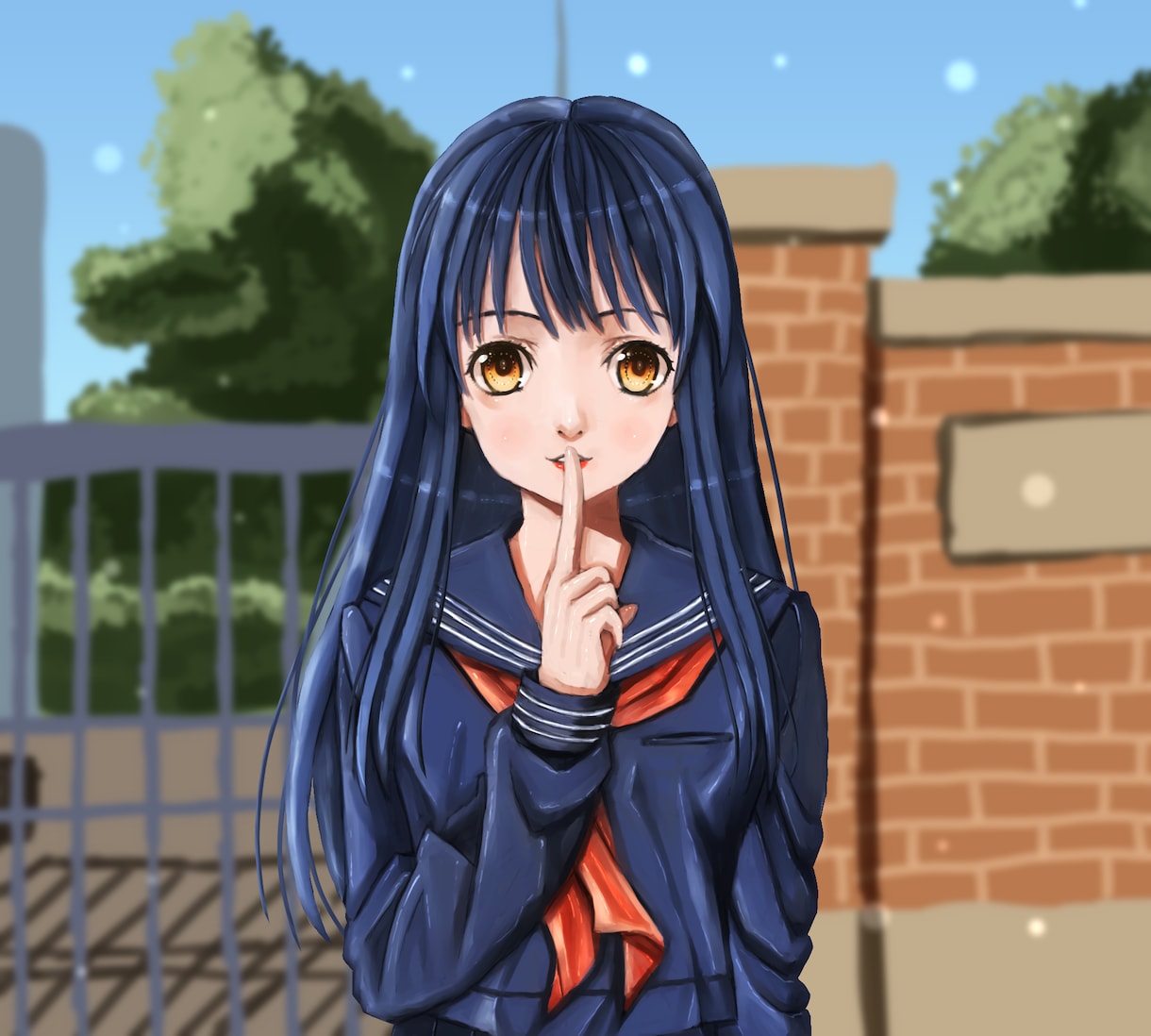 オリキャラを可愛い厚塗り萌え絵にします ドールのような可愛らしい萌え絵を制作致します イメージ1
