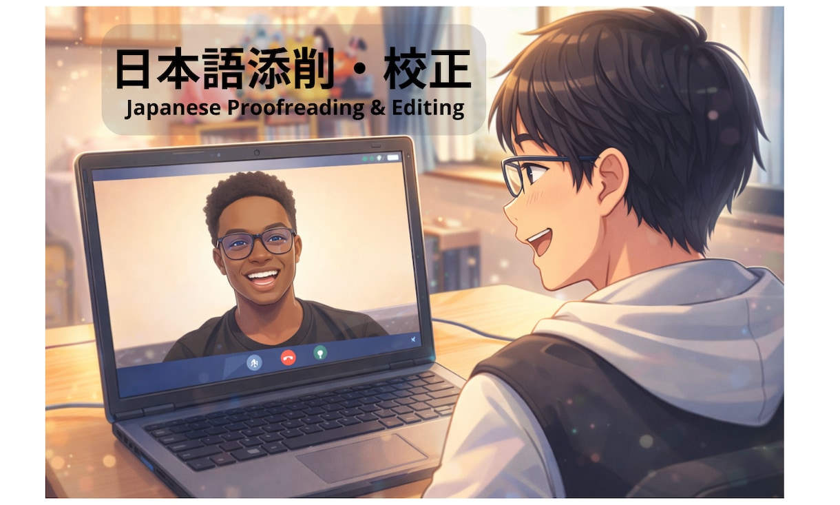 自然で伝わる日本語に添削・修正します 日本語教師が学習者目線で“伝わる自然な日本語”に整えます イメージ1