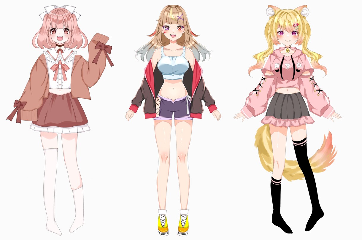 TRPGや配信などで幅広く使える立ち絵を制作します IRIAMやTRPGなどに使用できます！ イメージ3