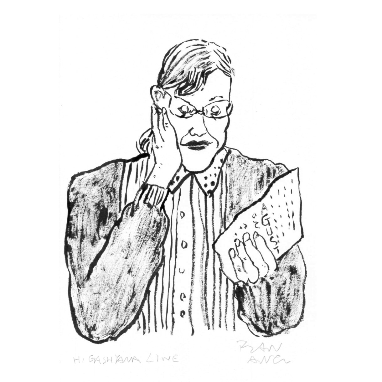 個性のあるイラスト風の似顔絵を描きます 詩集や挿絵みたいな感じの似顔絵を描かられてみませんかー イメージ3