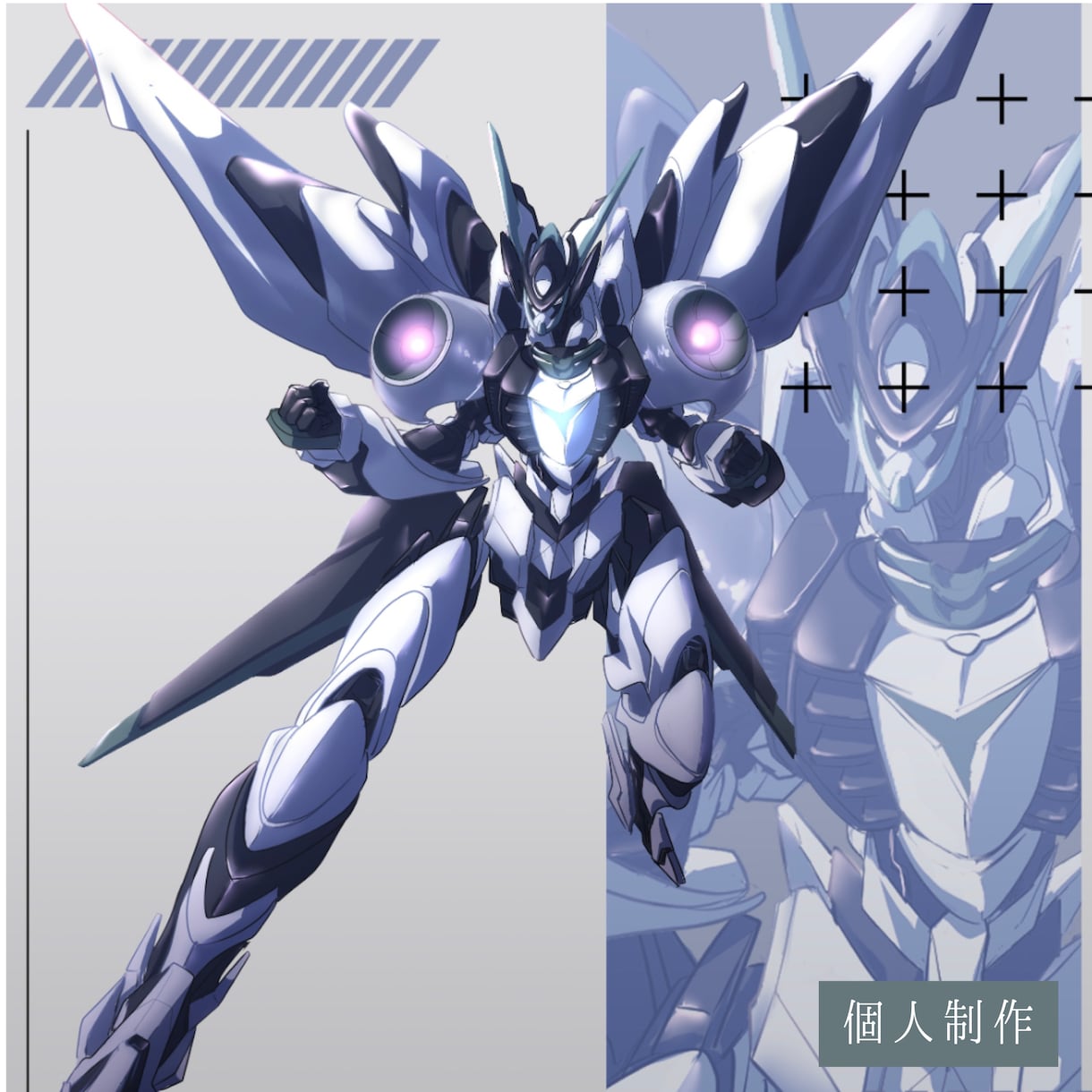 スタイリッシュなメカニックイラスト描きます ロボット・メカ娘・車など複雑なモチーフ可 イメージ4