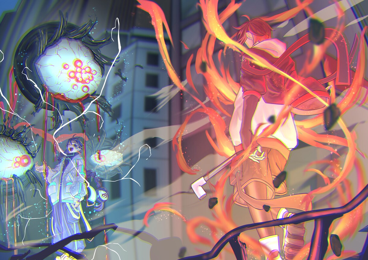 かっこいいイラストを安く描きます 色んな用途への絵が欲しいけど最安値が良い…って人へ！！ イメージ4