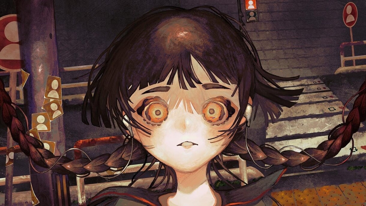 イラスト｜アナログのようなデジタル絵を描きます 頭に残る個性的で物語の様な世界観 イメージ9