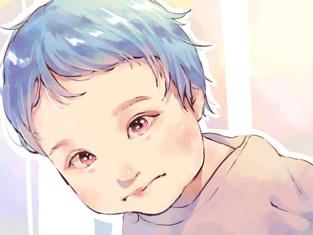 やわらかいタッチで似顔絵描きます 思い出にのこる特別なプレゼントに。ささやかな日常の記録に。 イメージ1