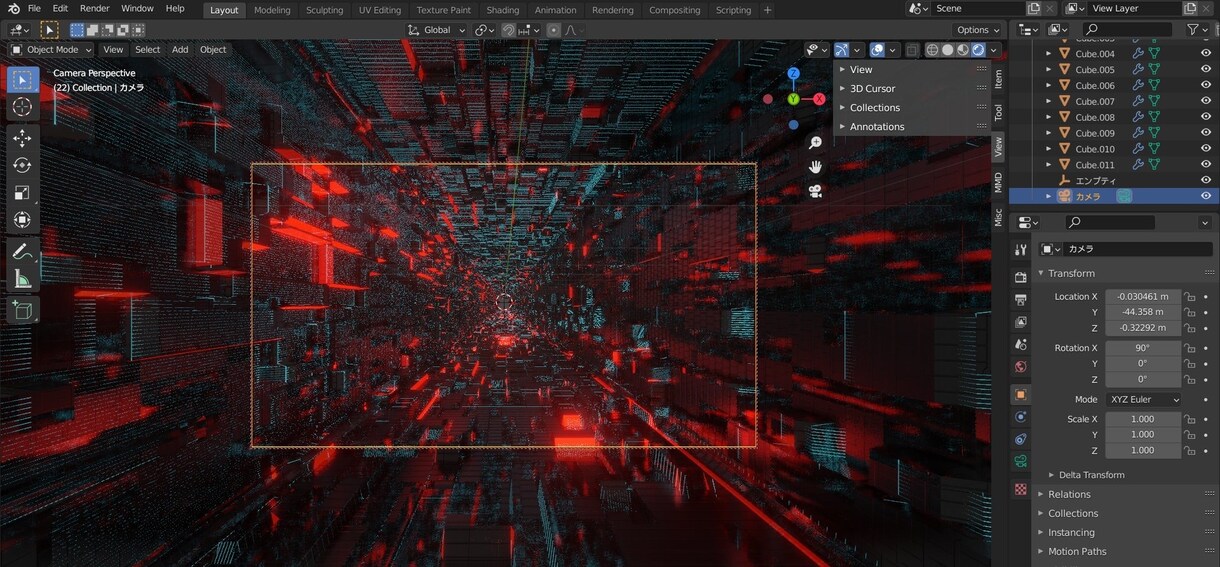 ボカロ曲、歌ってみた動画などのMVを制作いたします 世界観やコンテクストを落とし込んだ映像を作ります イメージ5