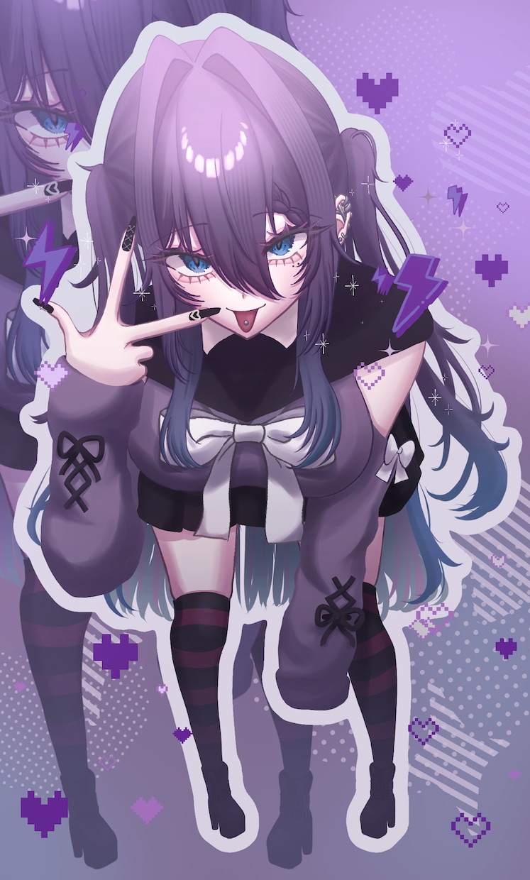 可愛い全身イラストを作成います MVイラスト、立ち絵などご希望のイラストをお作りいたします！ イメージ4