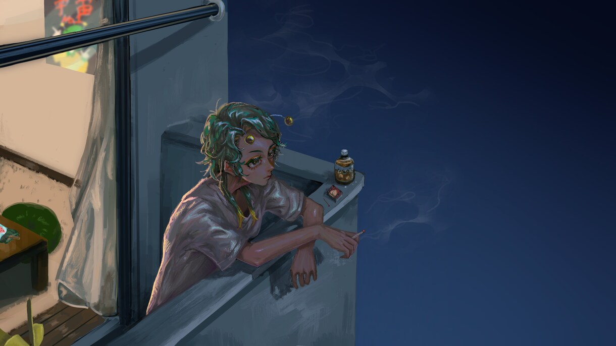 観賞用、SNSアイコンなどイラスト制作承ります 二次創作、オリジナルキャラ問いません イメージ4