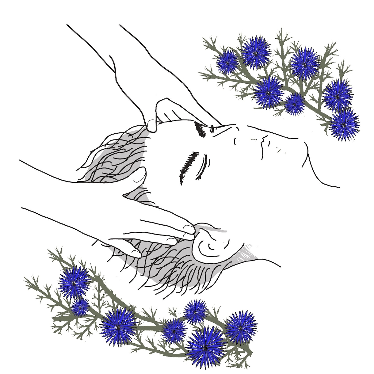 美容室に必要な店舗や看板のポスターイラスト描きます 増毛、エステ、ネイル、ヘアーモデル、ロゴなどイラストにします イメージ6