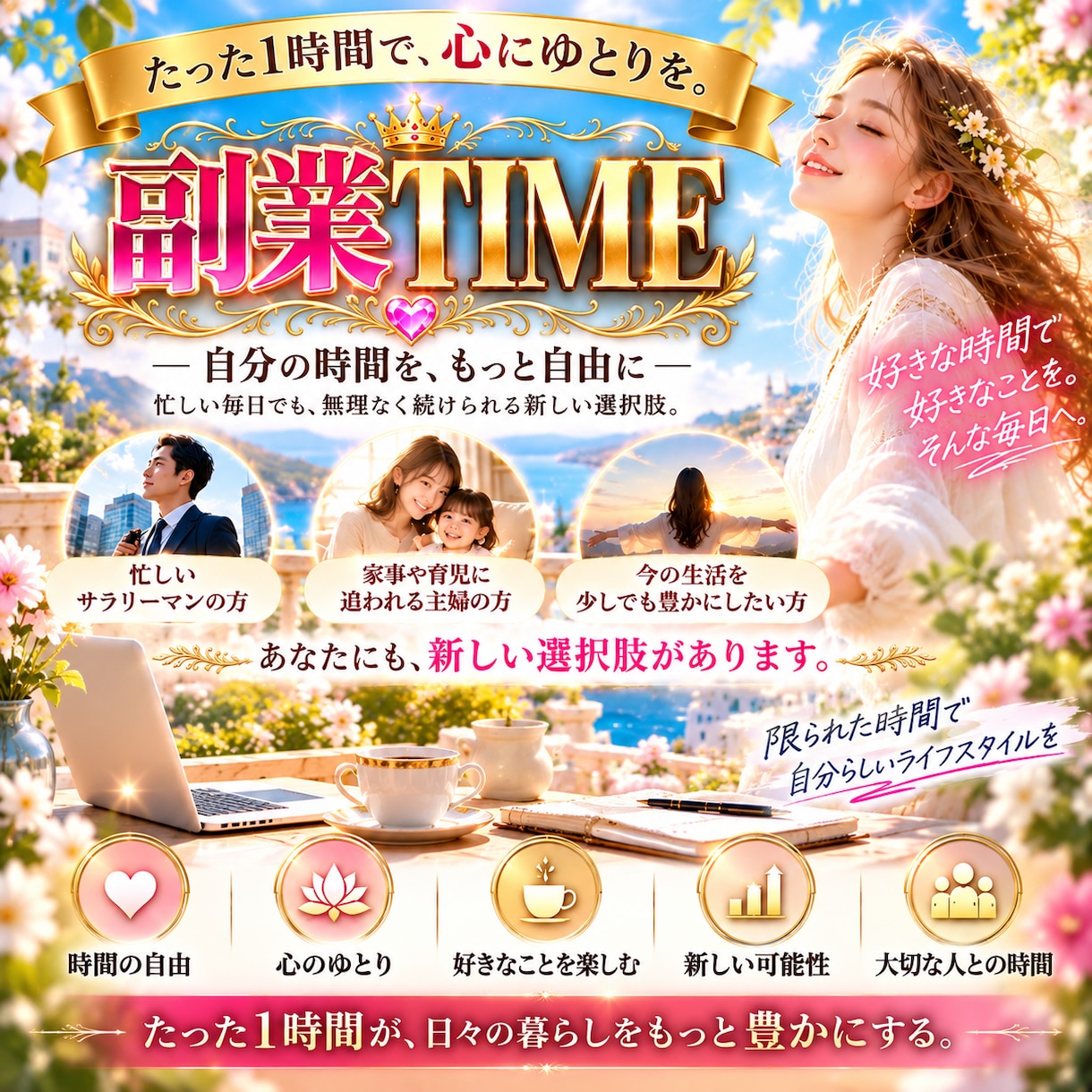 あなたを嬉しく楽しくさせます 毎日がワクワクドキドキ楽しくなります イメージ1