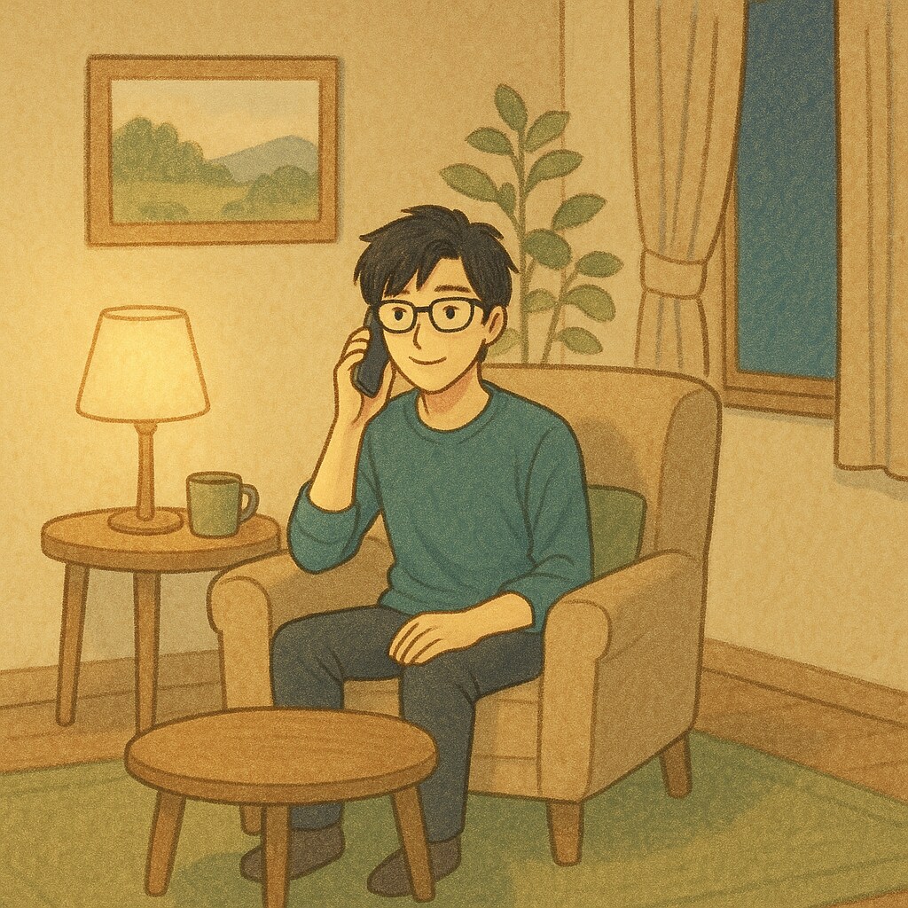 友達と喋るみたいに気軽におしゃべりします 仕事帰りにほっと一息。友達感覚で気軽におしゃべりしませんか？ イメージ3