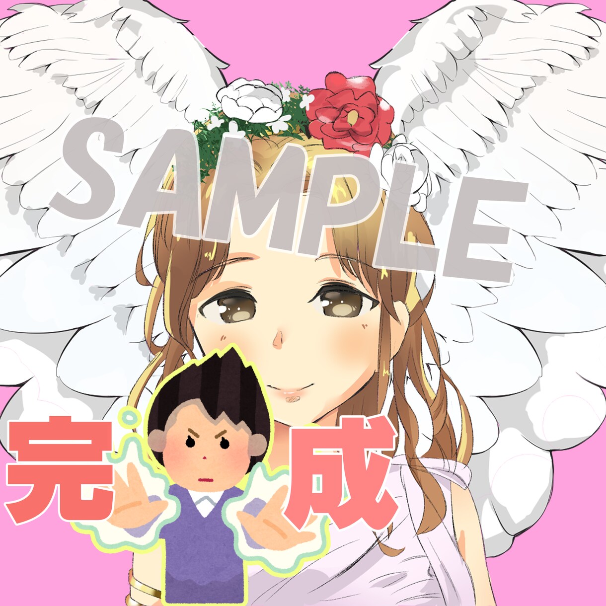 アイコン、二次創作、期間限定お安くいたします LINE/facebook/twitterで使えるアイコン！ イメージ4