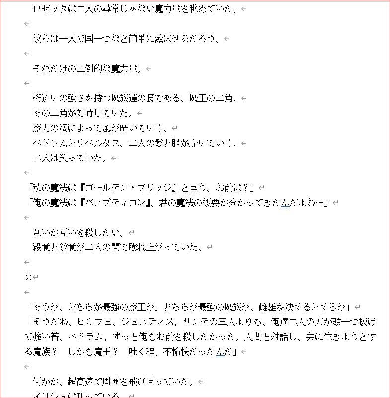 ダークファンタジーなどの執筆の依頼を承ります 【安価です！】ダークな世界観の創作に協力いたします！ イメージ2