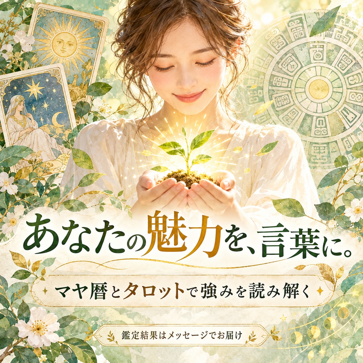 ご自身のことを知るために深く霊感リーディングします 今の貴方から、そして生まれ持った性質から強みを読み解きます。 イメージ2