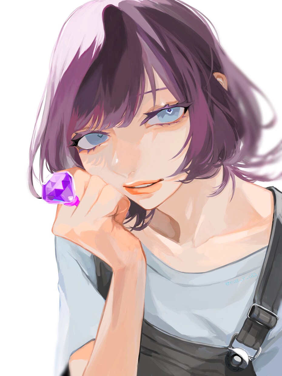 オリキャラのアイコンイラスト作成を行います ☆アナログ絵も受付中！！主に美男美女系、アイコン用など！ イメージ1