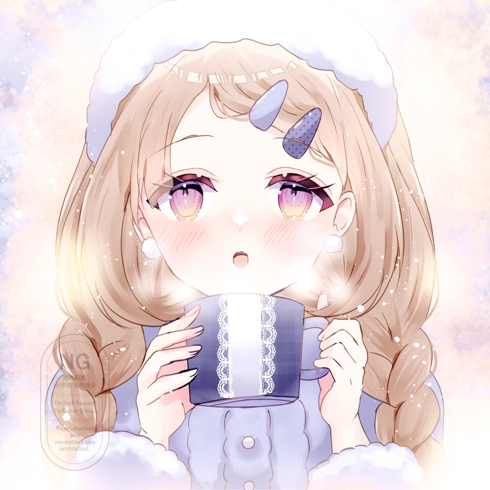 可愛いアイコンお届けします 癒される優しい色合いの女の子のアイコン描きます♡ イメージ3