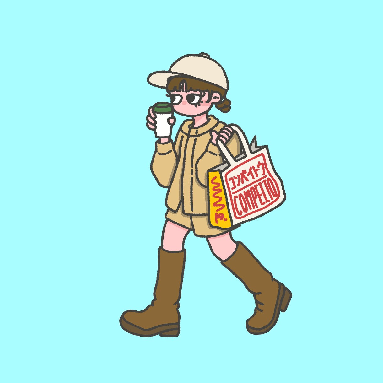 かわいいポップな多用途イラスト描きます スピード納品！今だけ低価格！結婚式・アイコン・プレゼントに イメージ4