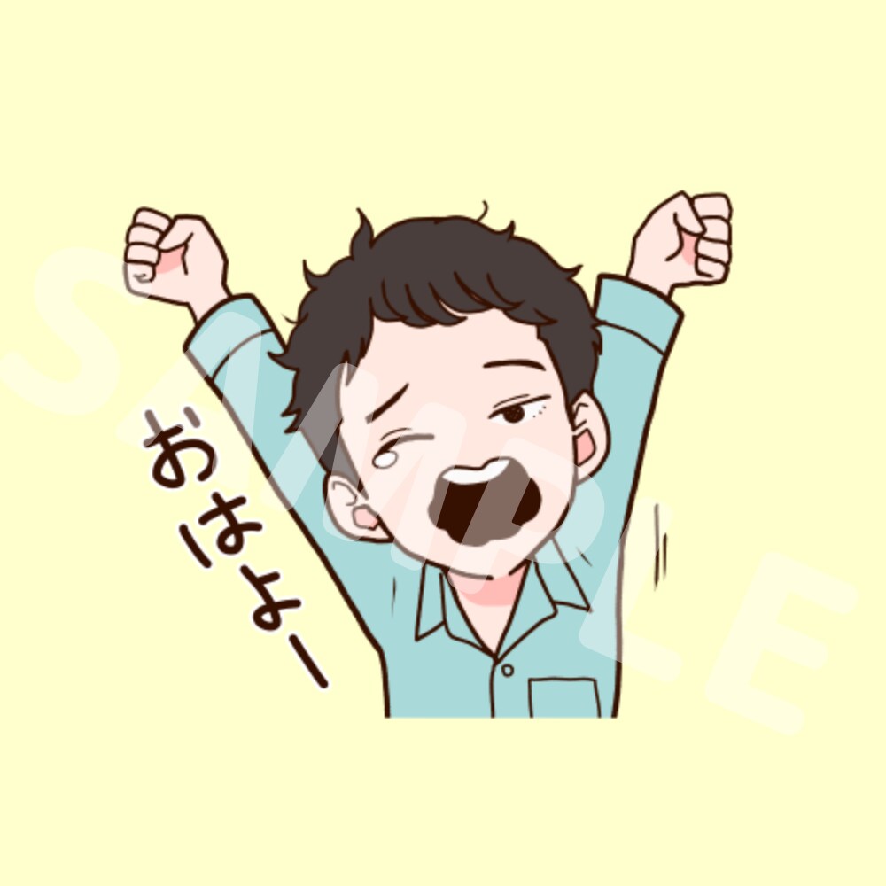 ポップな人物イラストをお描きします 個性的で目を惹く！法人様、個人事業主様へオススメ イメージ3