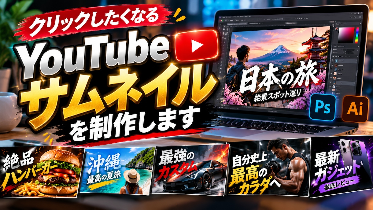 SNS・広告用の目を引くバナーを制作します SNS・Web広告・商品画像まで丁寧に対応します イメージ3