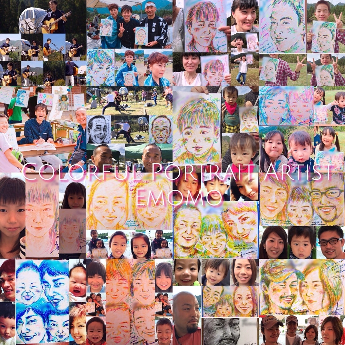 世界に１つだけの色鮮やかな似顔絵をお描きします 特別な記念日やウェルカムボード、サプライズのギフトとして イメージ8