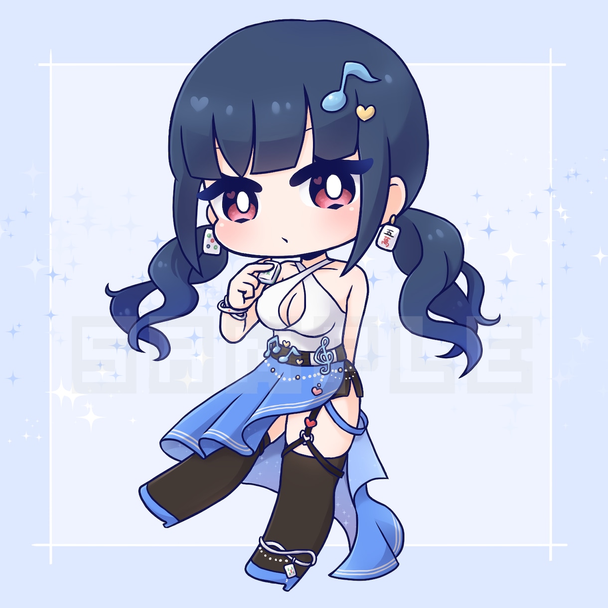 かわいいデフォルメのイラスト描きます アイドルや自分のキャラをかわいいちびキャラにしませんか？ イメージ3