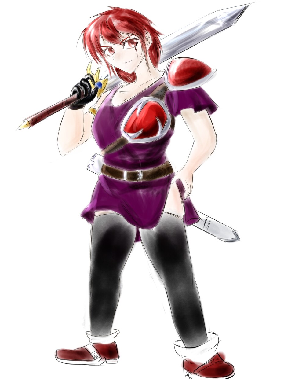 速筆可！IRIAMやTRPG立ち絵描きます ファンタジーやサイバーな立ち絵まで幅広く立ち絵制作します イメージ4