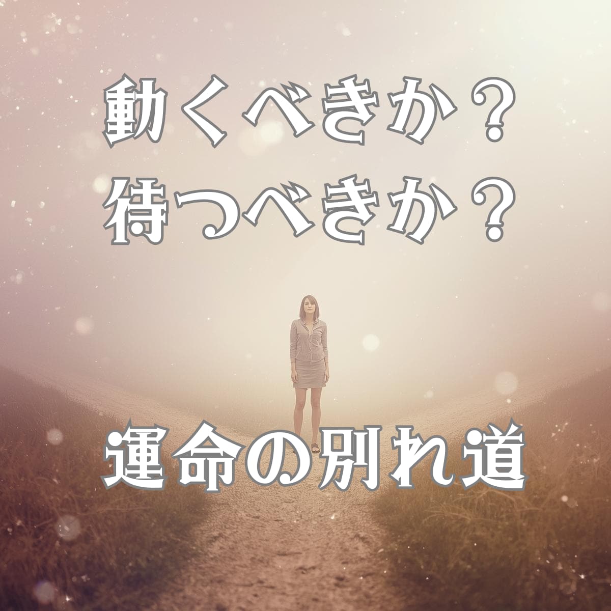 あなたの未来をタロットが導きます 動くべきか？待つべきか？運命の分かれ道 イメージ1