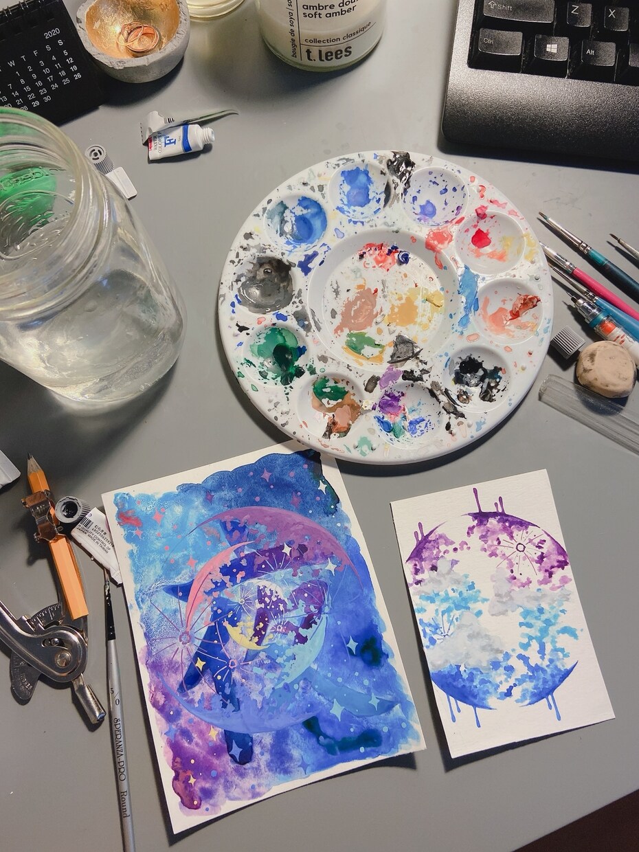 手描きイラスト、デザインを提供します オリジナルロゴ、ポストカードなどのアイデアが必要な方はへ！ イメージ5