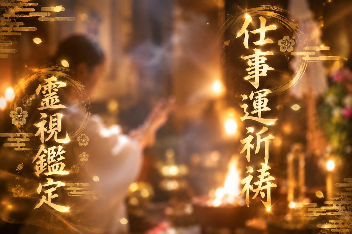 仕事運|開運|祈祷|明るい未来に向けて祈祷致します 【見逃し厳禁】今、目に入ったこの瞬間こそがその時です。 イメージ1