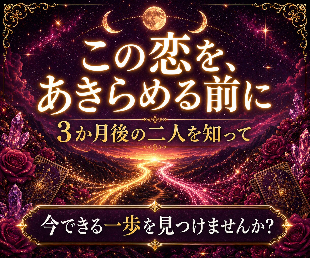 二人の3か月後｜恋の近未来を霊視タロットで占います 関係は進展する？連絡・会える可能性と二人の流れを読み解きます イメージ5