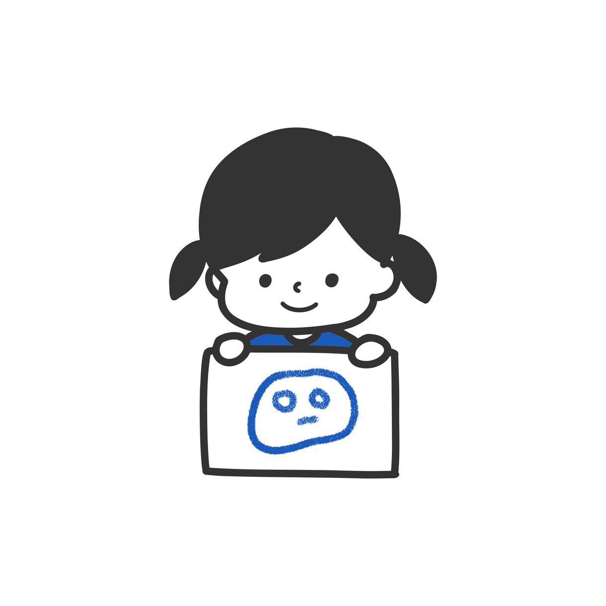 シンプルな似顔絵を描きます ロゴ風で可愛らしい似顔絵をぜひ！ イメージ8