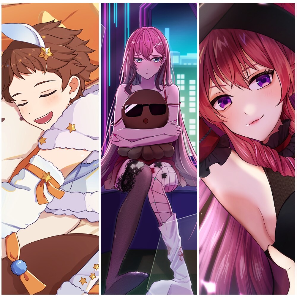 SD・立ち絵・一枚絵・MV用等のイラスト制作します ご依頼者様の用途に合わせた雰囲気のイラストが得意です！ イメージ5