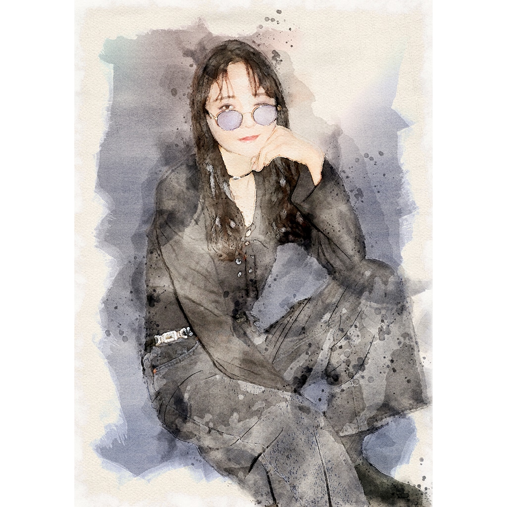 記念日に贈る水彩風似顔絵イラストを制作します 丁寧なヒアリングで、世界にひとつの一枚を イメージ4