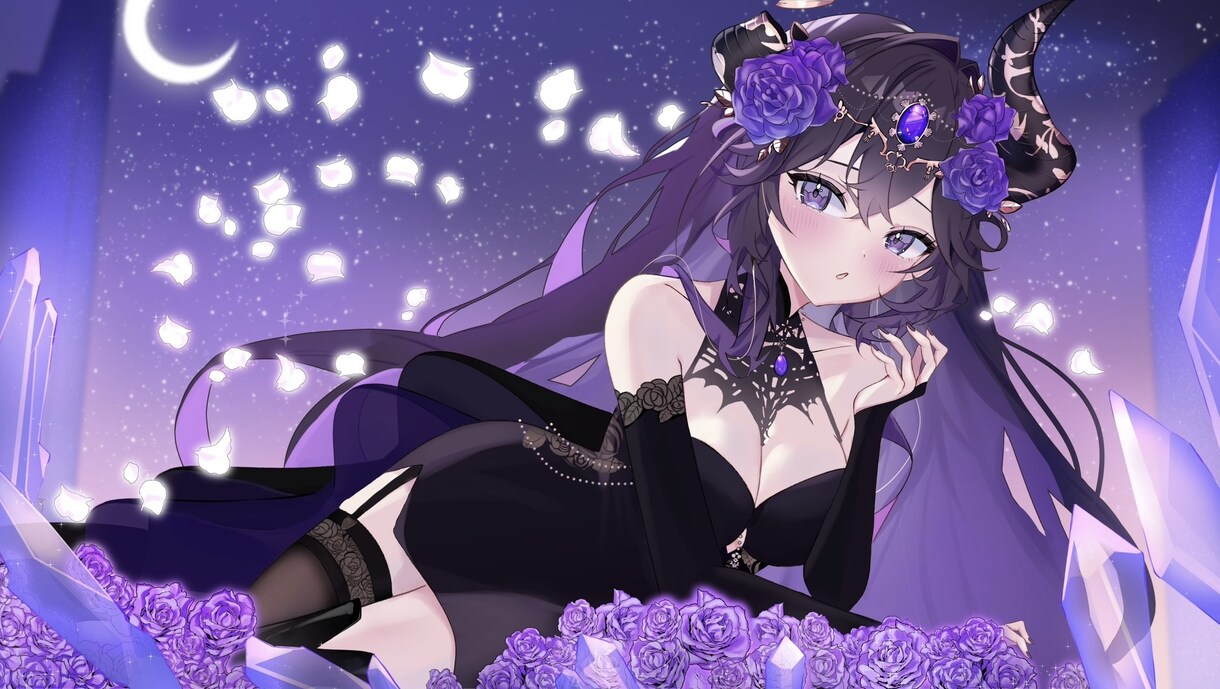 魅力的でかわいい×キラキラな女の子を描きます サムネや歌ってみた等にご使用いただけます！ イメージ9