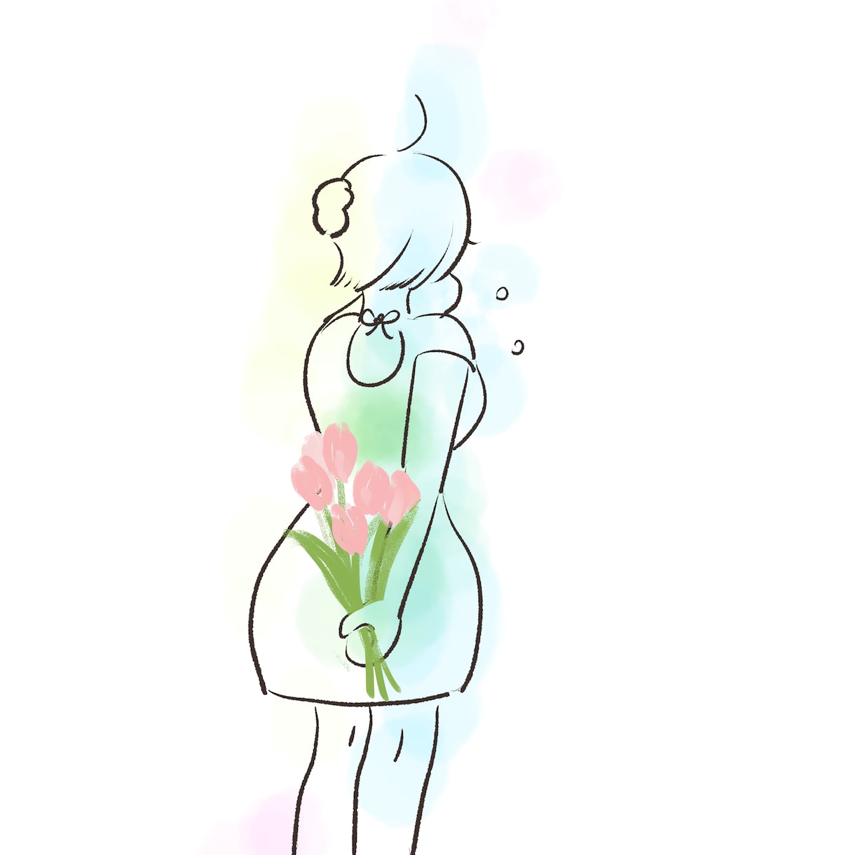商用利用可！シンプルでおしゃれなイラスト描きます 小説やブログ。動画内イラストなどのイメージを具現化します！ イメージ1